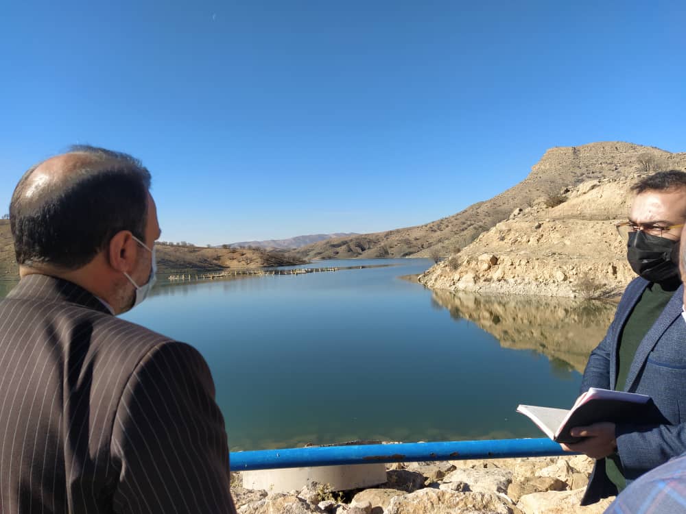 گزارش :بازدید میدانی فرماندار کوهدشت از سد هاله