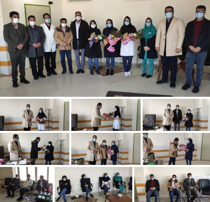 مراسم تجلیل از پزشکان متخصص بیمارستان امام خمینی(ره) کوهدشت برگزار شد