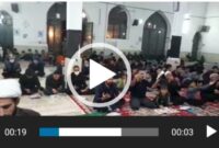 گزارش خبری:مراسم احیای شب بیست و سوم ماه مبارک رمضان در مسجدالنبی شهر کوهنانی