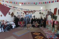 گزارش تصویری  : برپایی نمایشگاه صنایع دستی و غذاهای محلی در شهرستان رومشکان