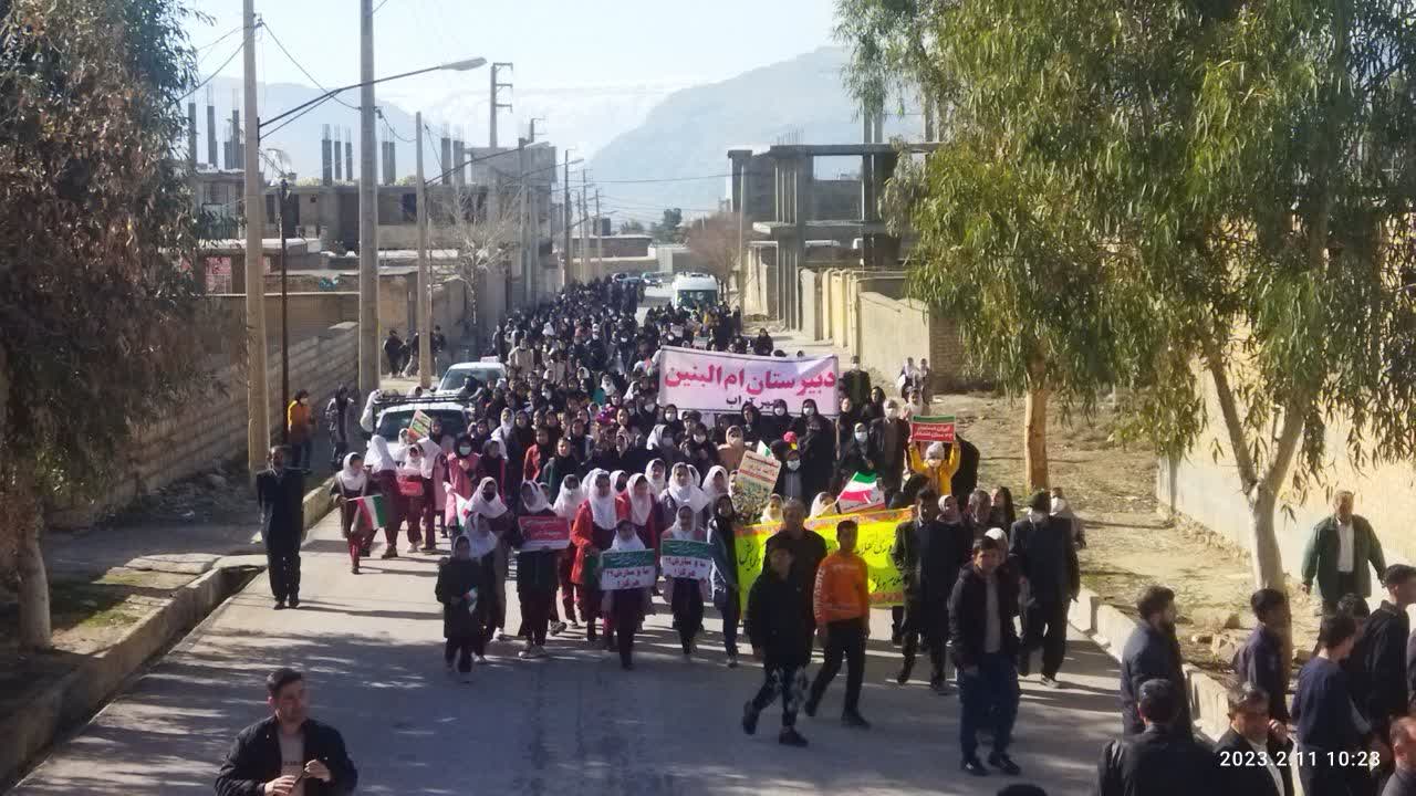 گزارش تصویری:راهپیمایی ۲۲ بهمن ۱۴۰۱ بخش طرهان