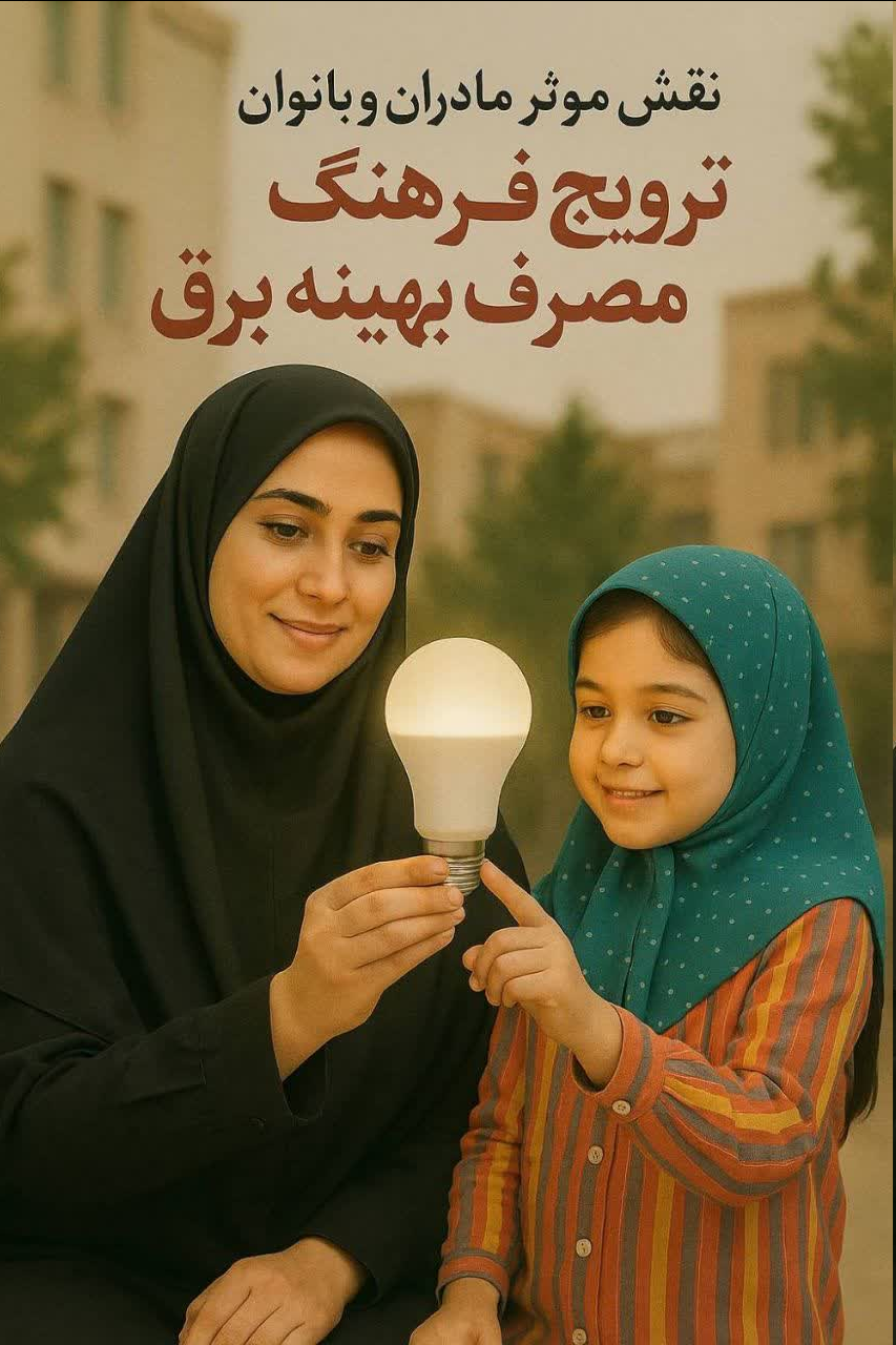صرفه‌جویی از خانه آغاز می‌شود، با دستهای گرم مادر…*