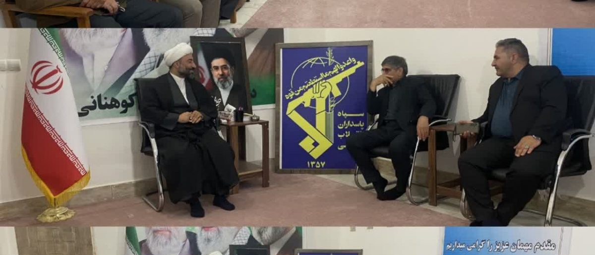 دیدار امامی‌راد با امام جمعه شهر کوهنانی