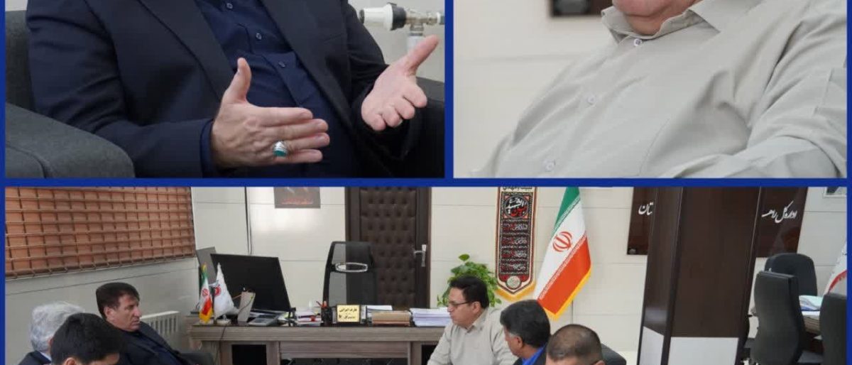 نشست مشترک فرماندار کوهدشت و مدیرکل راهداری لرستان در مرکز استان