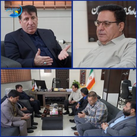 نشست مشترک فرماندار کوهدشت و مدیرکل راهداری لرستان در مرکز استان